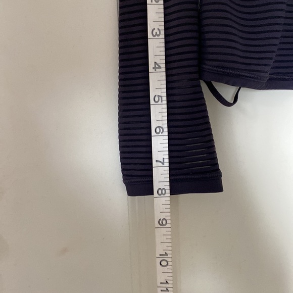 Lululemon Women’s Deep Plum Clear and Present Sheer Long Sleeve Shirt Small - Picture 8 of 9